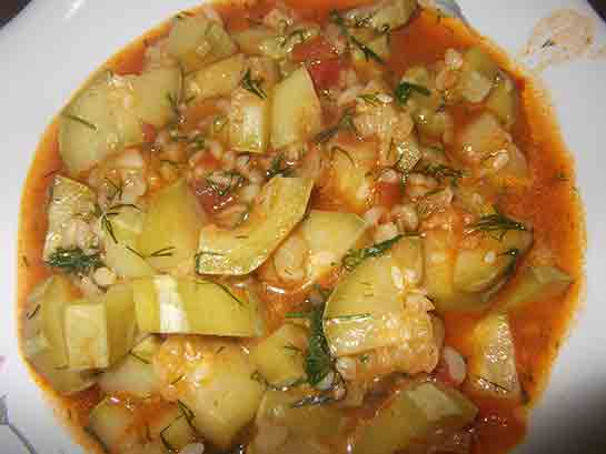 Dereotlu Kabak Yemeği Tarifi ve Malzemeleri