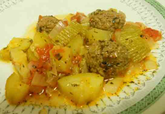 Köfteli Kabak Yemeği Tarifi ve Malzemeleri