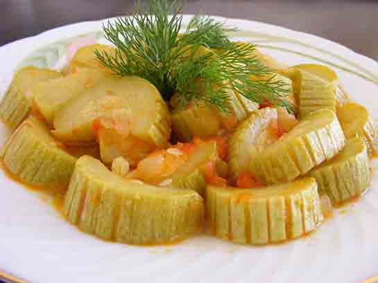 Zeytinyağlı Kabak Tarifi ve Malzemeleri